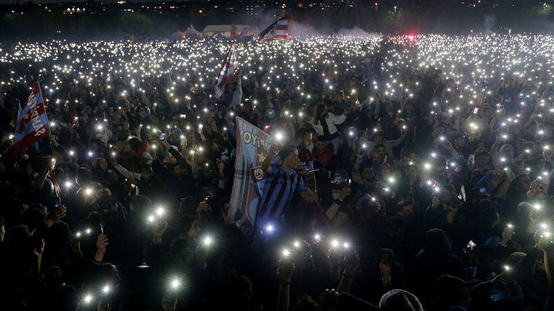 Trabzonspor'un kutlamaları New York Times'ta