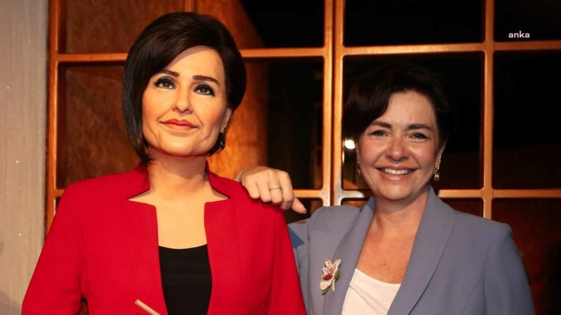 Kerem Kılıçdaroğlu ve Özlem Gürses Balmumu Heykeller Müzesi'ni gezdi