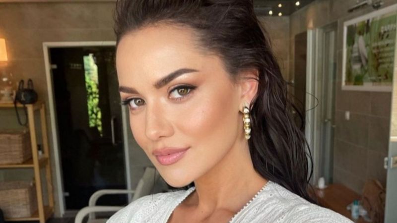 'Burak Özçivit bile karıştırır' Fahriye Evcen'in kopyası ablasını gören 'yok artık' diyor...