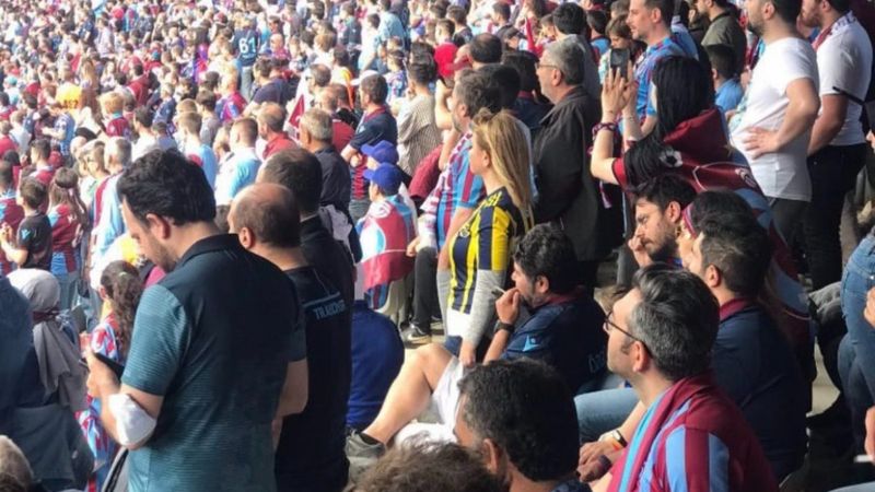Trabzonspor tribünlerinde özlenen görüntü