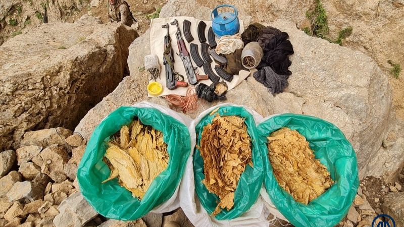 Van'da, PKK/KCK'ya ait mühimmat ele geçirildi