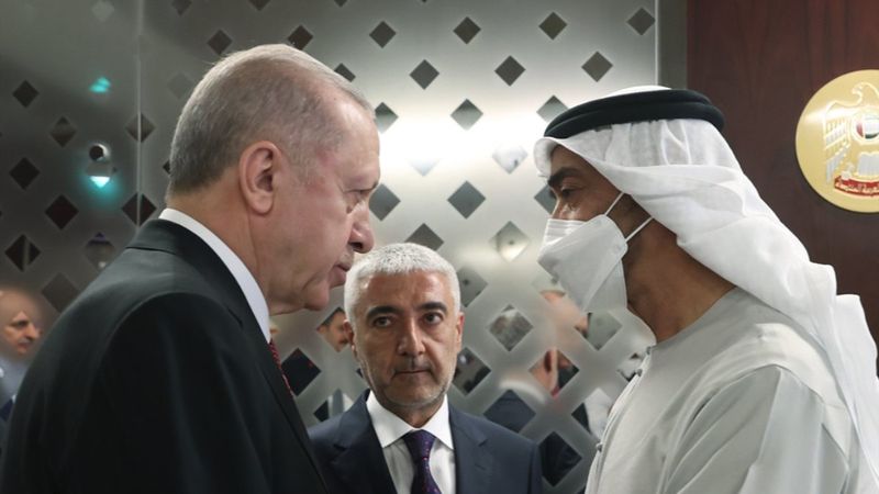 Cumhurbaşkanı Erdoğan Muhammed bin Zayed ile görüştü