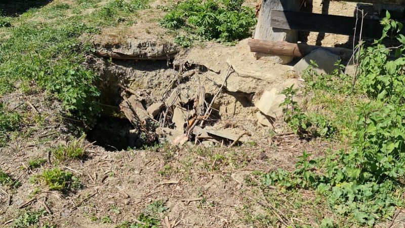 Sinop'taki köy definecilerin hedefi oldu