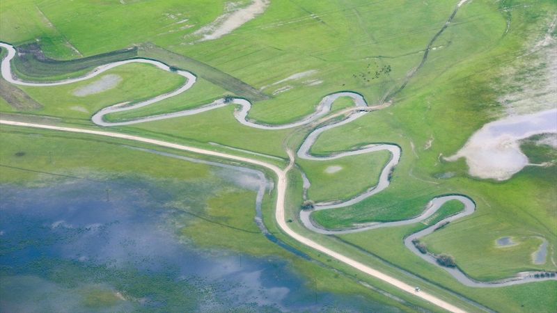 Ardahan'da menderesler görüntülendi