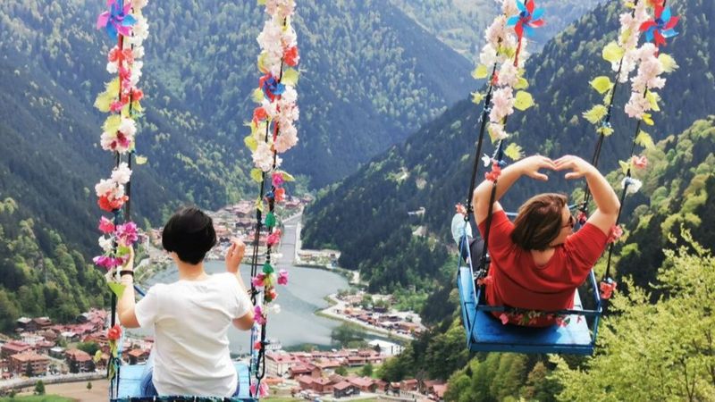 Uzungöl'e Gürcü ziyaretlerinin sayısı arttı