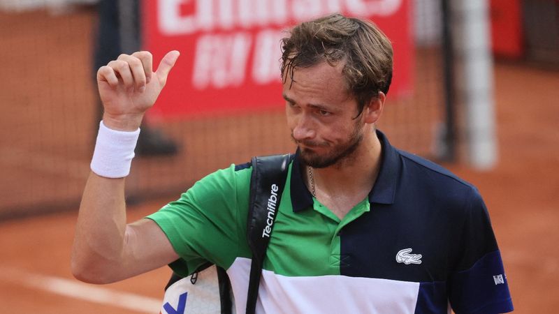 Medvedev'den Cenevre Açık'a erken veda