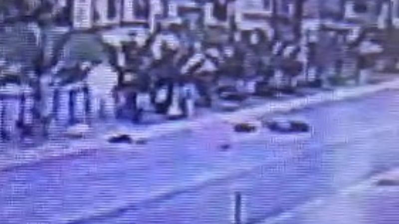 Alanya'daki gencin hayatını kaybettiği kazanın görüntüleri