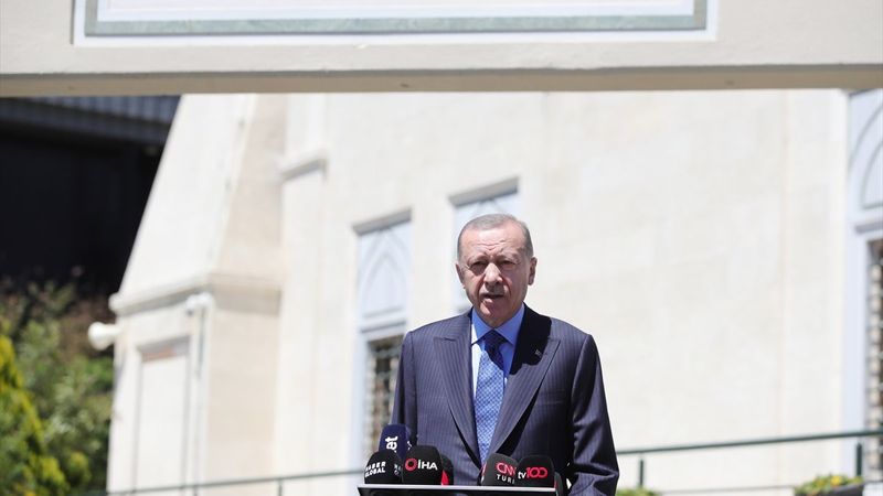 Cumhurbaşkanı Erdoğan: Terör örgütlerinin NATO'ya girmesine evet diyemeyiz