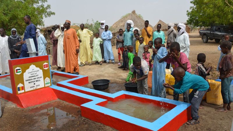 İHH, Şirin Ebu Akile adına Çad’da su kuyusu açtı