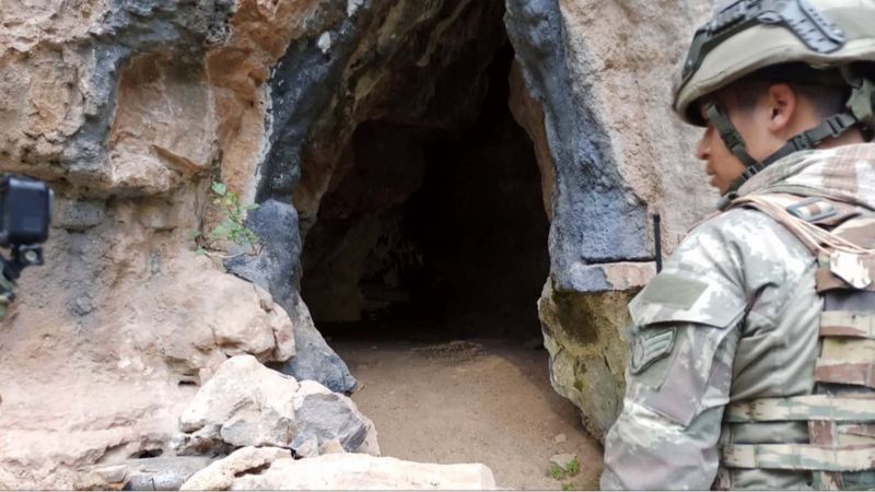 Pençe - Kilit bölgesinde teröristlere ait mühimmatlar imha ediliyor