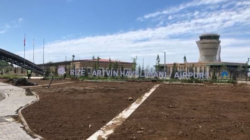 Rize-Artvin Havalimanı'nı kullanan yolcu sayısı belli oldu