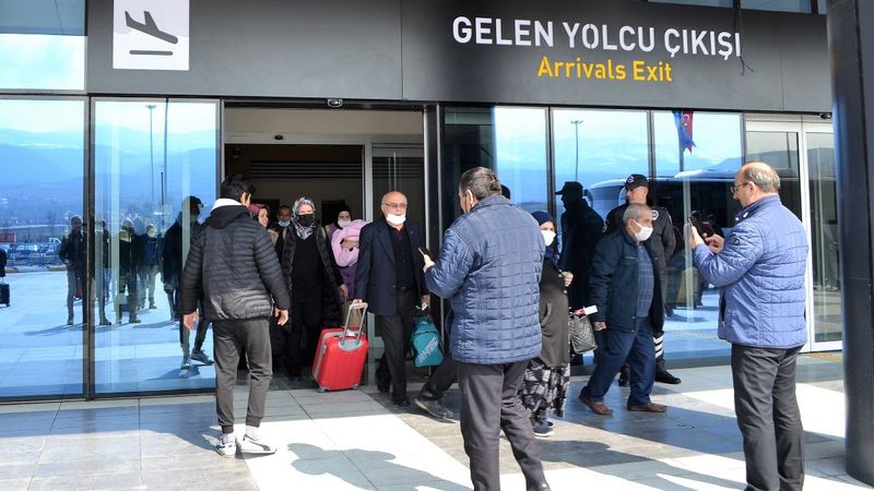 Yeni Tokat Havaalanı'nda yoğunluk yaşanıyor