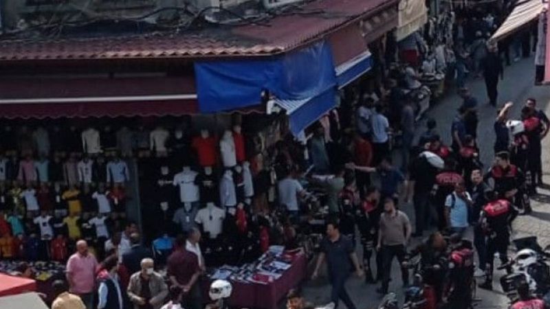 Fatih'te esnaflar arasında silahlı kavga: 7 yaralı