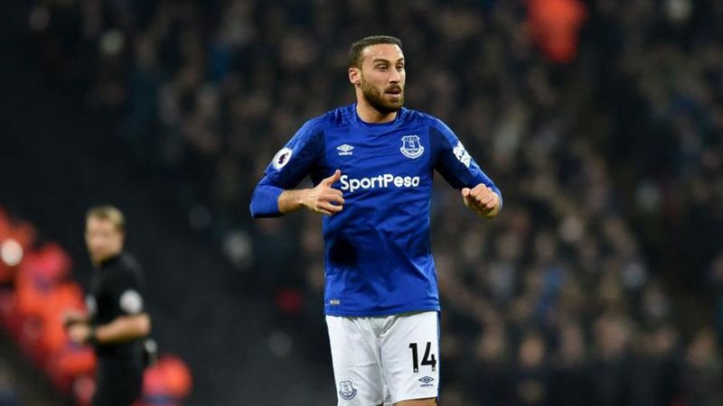 Cenk Tosun, Everton'a veda etti