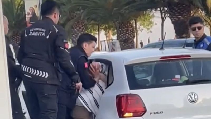 Maltepe’de zabıta ile sürücü kavgası