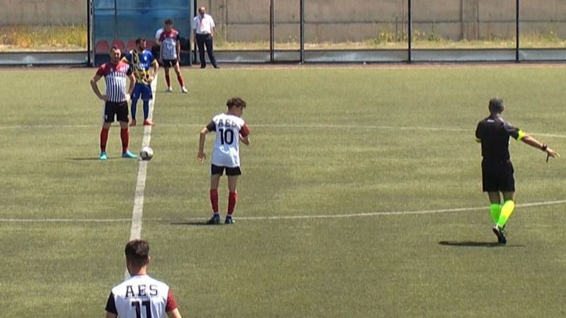 Kayseri'deki amatör futbolcular maç sonrasında kavga etti