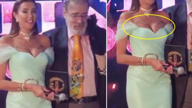 Melis Sezen'e destek: Göğsüne Ahmet Çakar'ın adı yazıldı