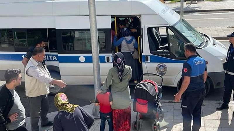 Kırıkkale'de dilencilik yapan 50 kişi yakalandı