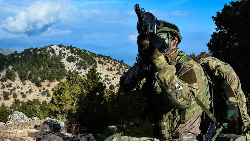 Barış Pınarı bölgesinde 5 terörist öldürüldü