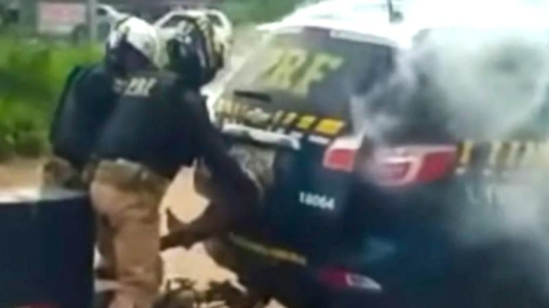 Brezilya'da polis, gözaltına aldığı siyahiyi gaz bombasıyla öldürdü