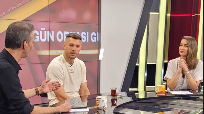 Podolski: Ben de gerçek bir aslanım