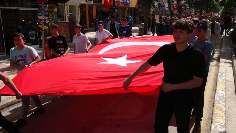 Yozgatlılar şehitler için yürüdü