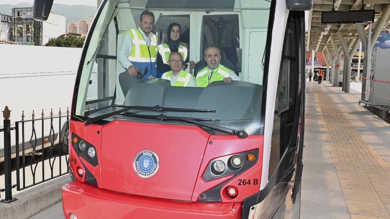 Başkan Alinur Aktaş, T2’yi test etti