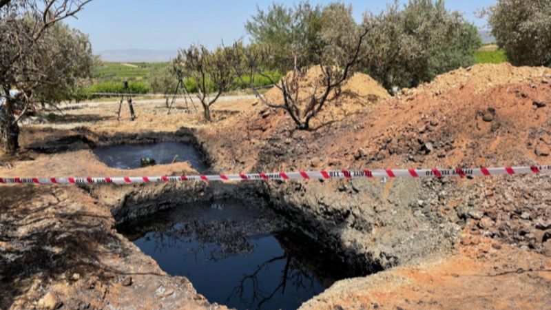 Manisa'da sondaj kuyusundan çıkan 'siyah sıvı', incelemeye alındı