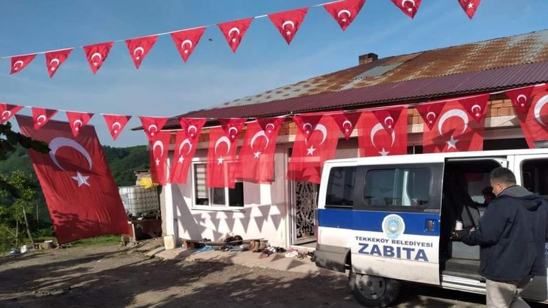 Şehit İslam Sancak'ın acı haberi babaevine ulaştı