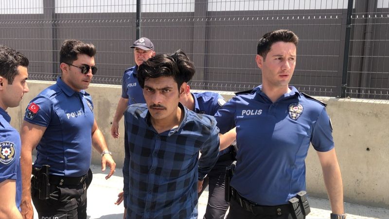 Tekirdağ'da, Afganistan uyruklu 5 kaçak göçmen yakalandı