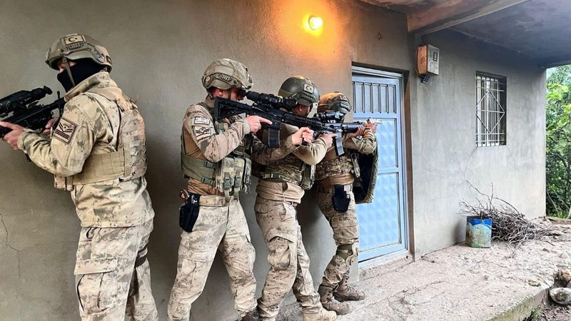 Bitlis merkezli PKK operasyonu: 12 gözaltı