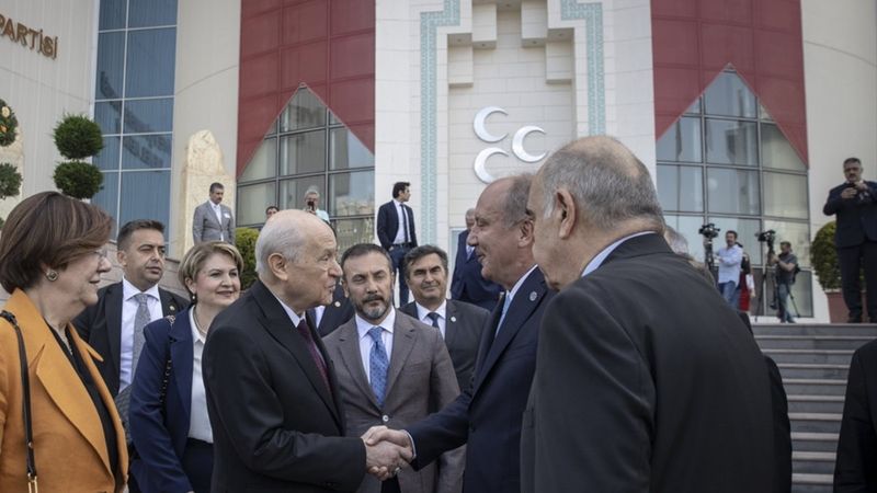 Devlet Bahçeli, Muharrem İnce ile görüştü