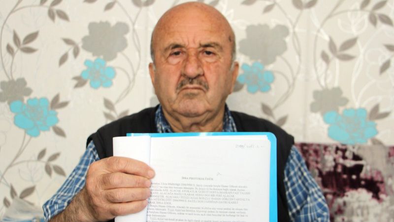 Isparta'da okumadan imzaladığı belge ile 4 katlı evinden oldu