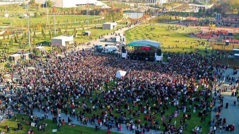 Başkent Millet Bahçesi, konser ve şenliklere sahne olacak