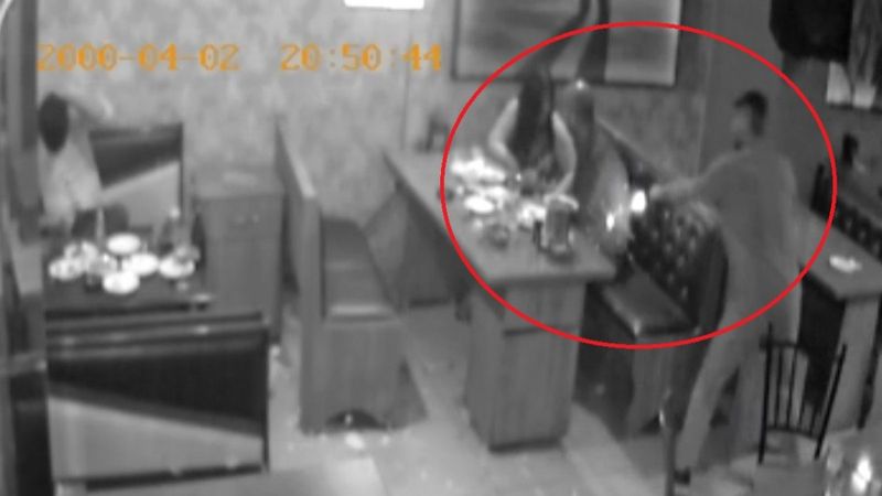 Adana'da pavyondaki silahlı saldırı kamerada