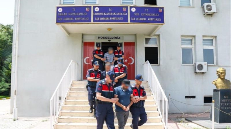 Diyarbakır’da 19 düzensiz göçmen yakalandı