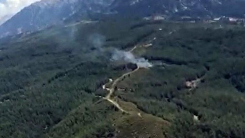 Muğla'da orman yangını