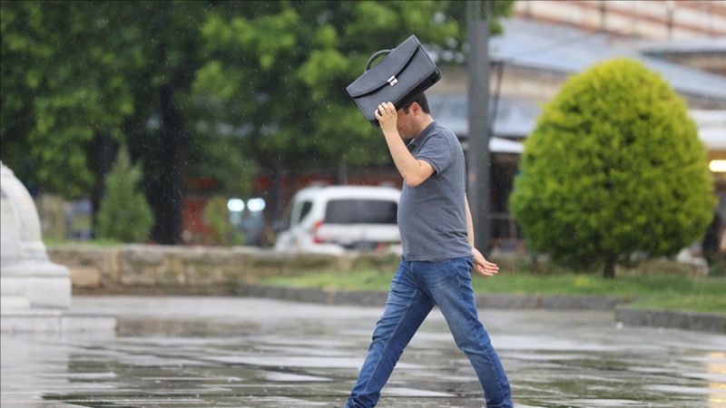 Meteoroloji'den 60 il için kuvvetli yağış uyarısı