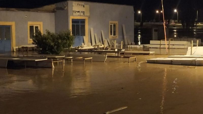 Sivas'ta sağanak sele neden oldu