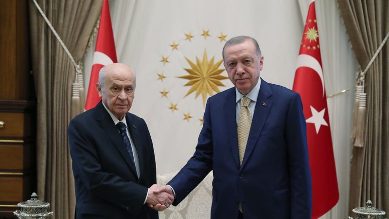 Cumhurbaşkanı Erdoğan-Devlet Bahçeli görüşmesi