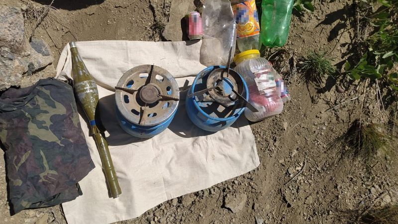 Van'da PKK'ya ait mühimmat bulundu