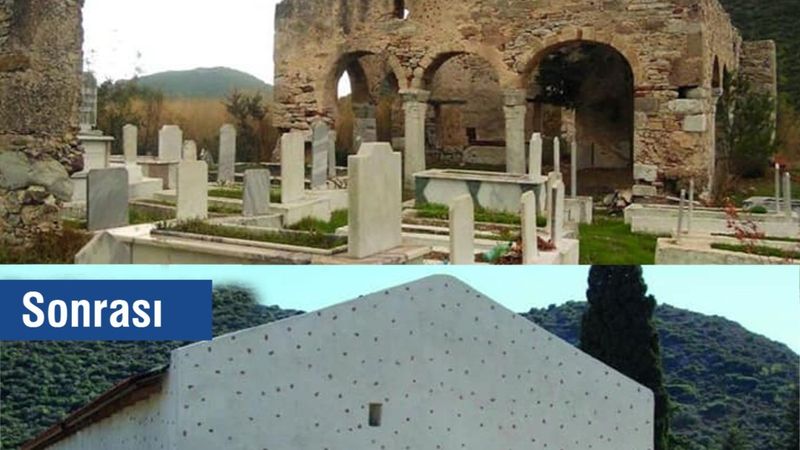 Muğla Büyükşehir Belediyesi'nin tepki toplayan cami restorasyonu