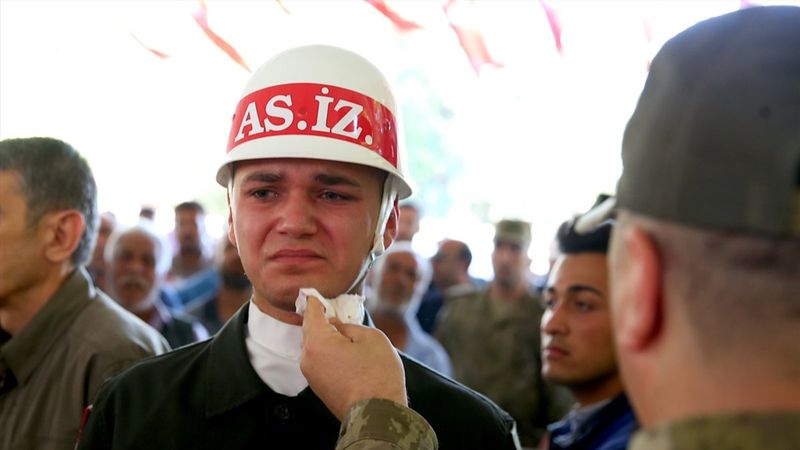 Gaziantep şehit evladı Ali Çap'ı uğurladı