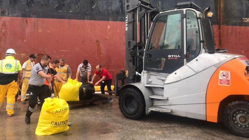 İzmit'te denizi kirleten gemiye 4 milyon 315 bin lira ceza