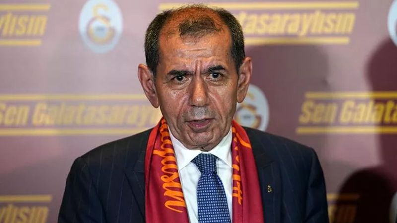 Galatasaray'ın yeni başkanı Dursun Özbek gözyaşlarına hakim olamadı