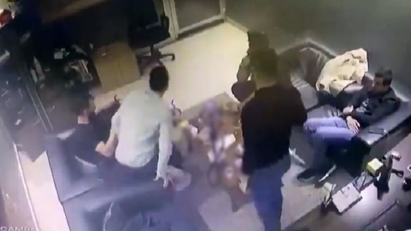 Van depremindeki panik anları