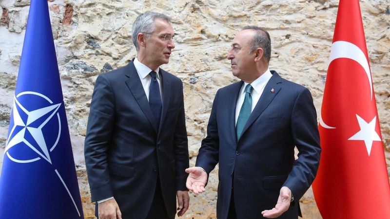Mevlüt Çavuşoğlu, Jens Stoltenberg ile görüştü