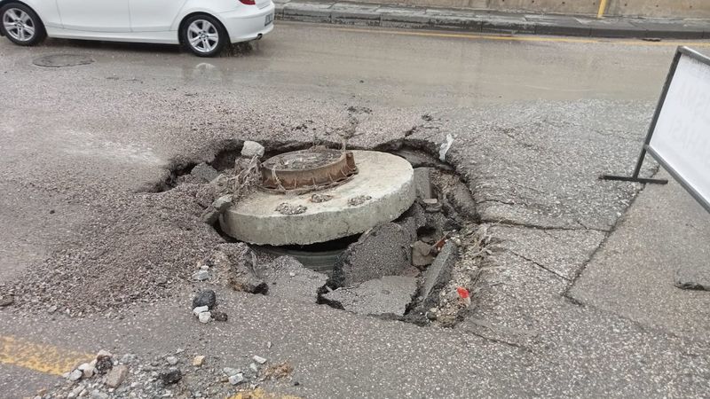 Ankara'da her yağış sonrası yine aynı manzara