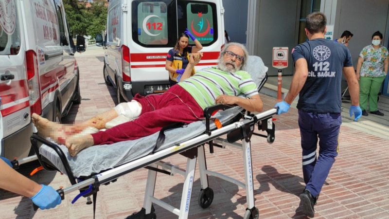 Burdur'da komşu köpeği dehşeti: 20 dikiş atıldı