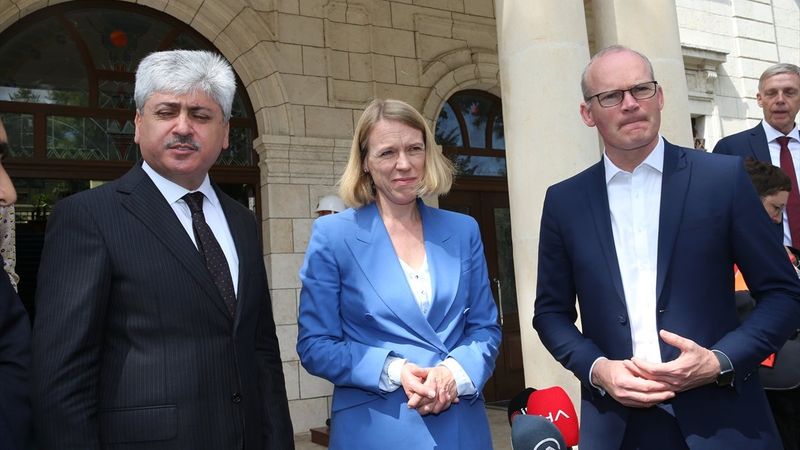 Norveç ve İrlandalı bakanlar Hatay'da